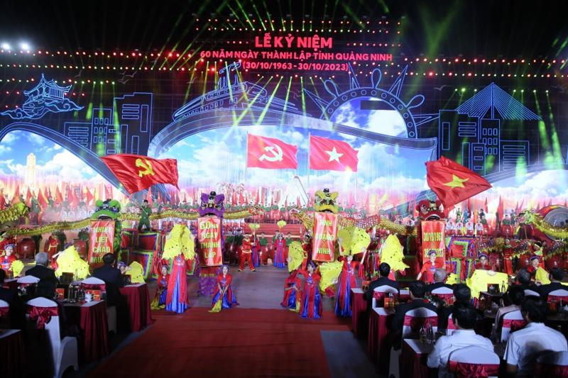 Lễ kỷ niệm 60 năm Ngày thành lập tỉnh Quảng Ninh.