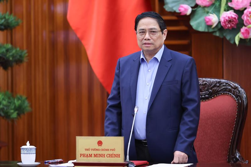Thủ tướng Phạm Minh Chính:"Đảm bảo không thiếu điện cho sản xuất, kinh doanh, tiêu dùng trong những tháng cuối năm 2023 và năm 2024". 