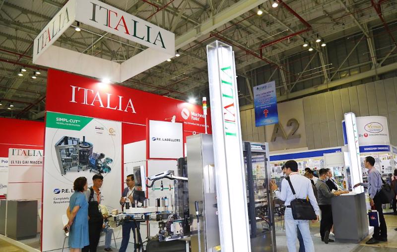Các doanh nghiệp Ý giới thiệu công nghệ tiên tiến ngành bao bì.