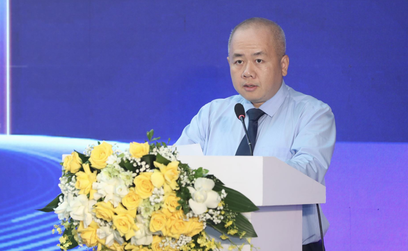Thứ trưởng Đỗ Thành Trung cho rằng các tập đoàn, doanh nghiệp lớn được coi là thành phần đặc biệt quan trọng trong hệ sinh thái đổi mới sáng tạo. Ảnh: MPI.