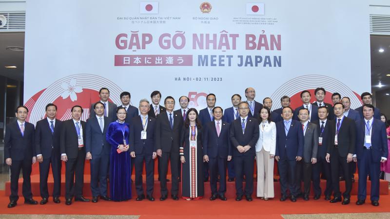 Bộ trưởng Ngoại giao Bùi Thanh Sơn và các đại biểu tham dự Hội nghị ‘Gặp gỡ Nhật Bản 2023’ - Meet Japan 2023