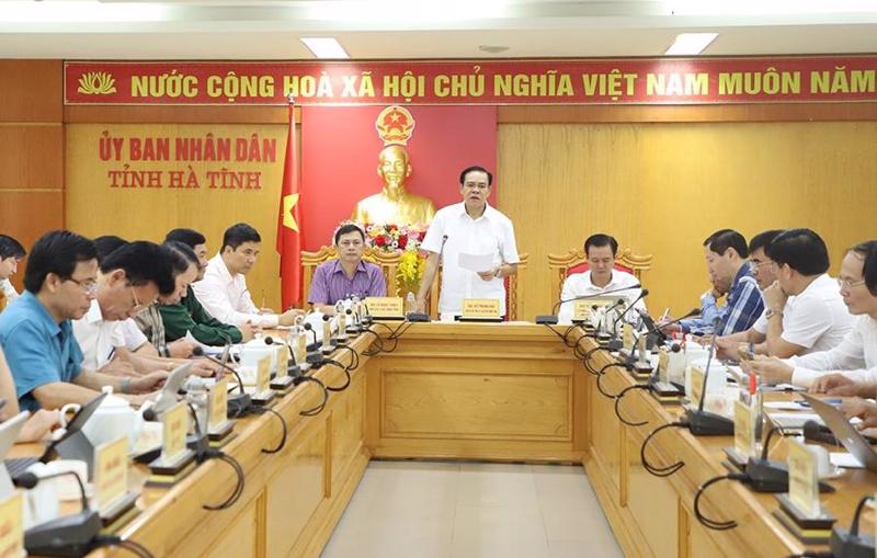 Phiên họp thường kỳ tháng 10 của UBND tỉnh Hà Tĩnh vừa qua