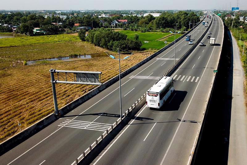 The Ho Chi Minh City-Trung Luong section of the Eastern North-South Expressway. Photo: Quynh Tran