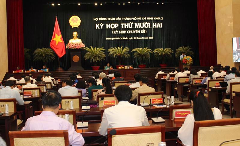 The 12th session of the Ho Chi Minh City People’s Council.
