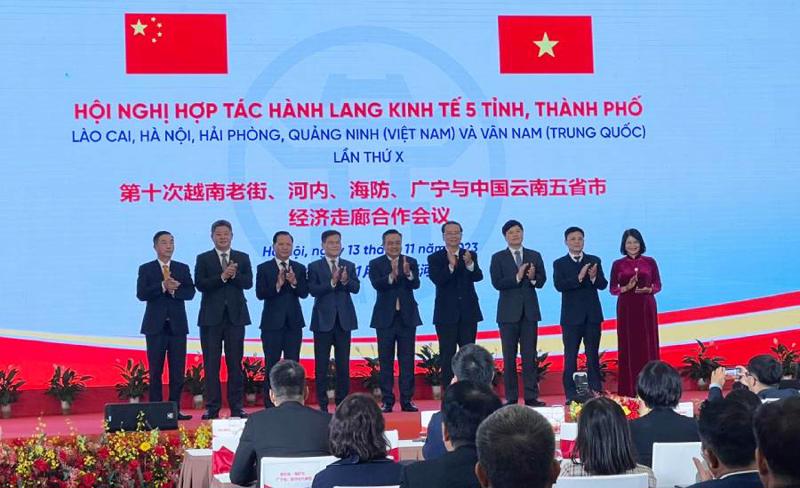 Hội nghị Hợp tác hành lang kinh tế 5 tỉnh, thành phố Việt - Trung 
