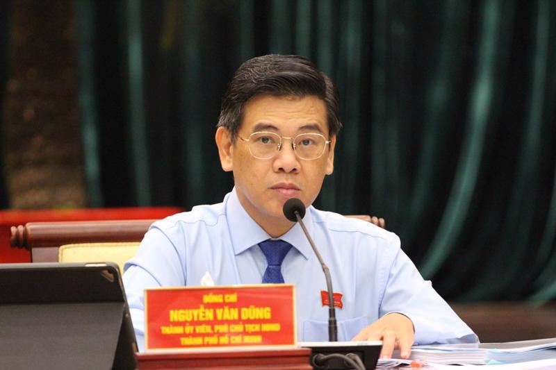 Newly-elected Deputy Chairman of the Ho Chi Minh City People’s Committee Nguyen Van Dung.