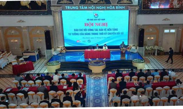 Hội nghị "Báo chí với công tác bảo vệ nền tảng tư tưởng của Đảng trong thời kỳ chuyển đổi số" - Ảnh: VGP/Nguyễn Hoàng