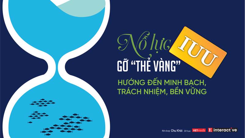 Nỗ lực gỡ "thẻ vàng" IUU, hướng đến minh bạch, trách nhiệm, bền vững.