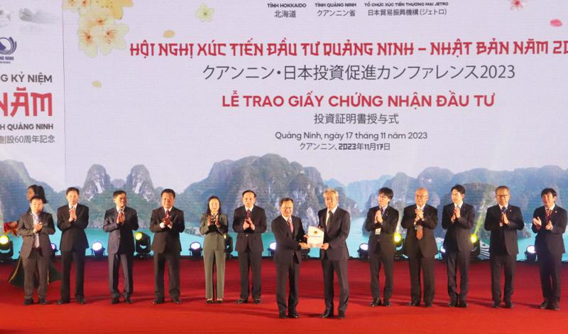 The 2023 investment promotion conference between Quang Ninh province and Japan on November 17.