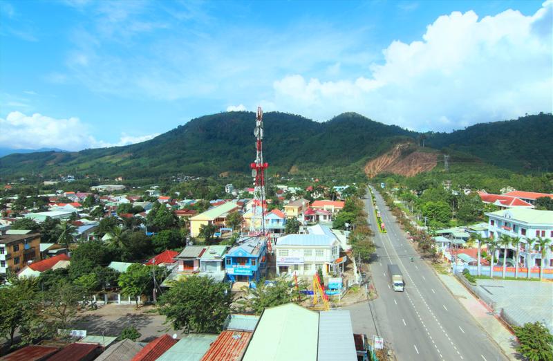 Khu vực huyện Phước Sơn, tỉnh Quảng Nam.