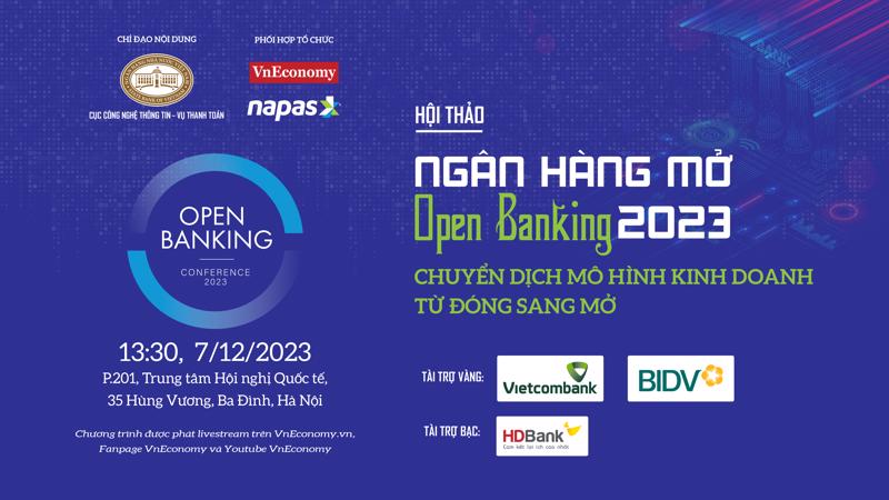 Tạp chí Kinh tế Việt Nam/VnEconomy cùng các đối tác quan trọng khởi xướng diễn đàn thảo luận các giải pháp phát triển Open banking.