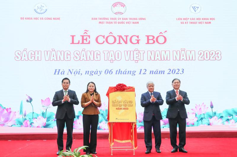 Công bố Sách vàng Sáng tạo Việt Nam năm 2023.