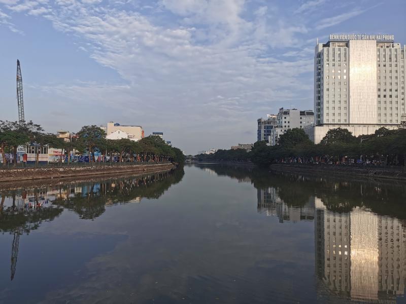 Hồ Tam Bạc sẽ được phục dựng cây cầu bắc từ đường Nguyễn Đức Cảnh sang đường Quang Trung