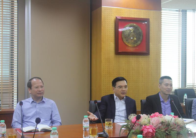 Chủ tịch Hội đồng Thành viên SCIC Nguyễn Chí Thành tiếp và làm việc với Tập đoàn VinaCapital