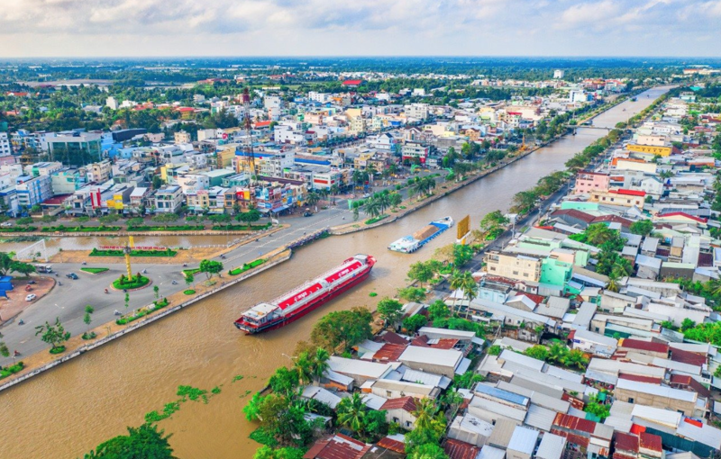 The Mekong Delta’s Hau Giang province.