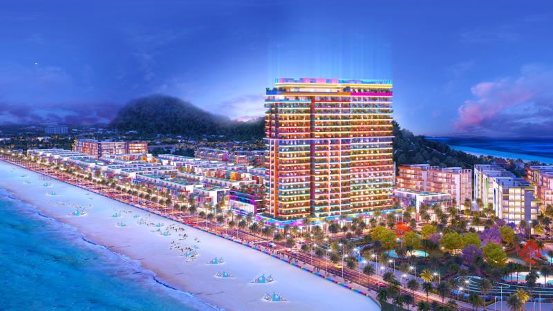 Tòa tháp Ibiza Party Resort cung cấp cho thị trường các sản phẩm độc đáo, mới lạ.