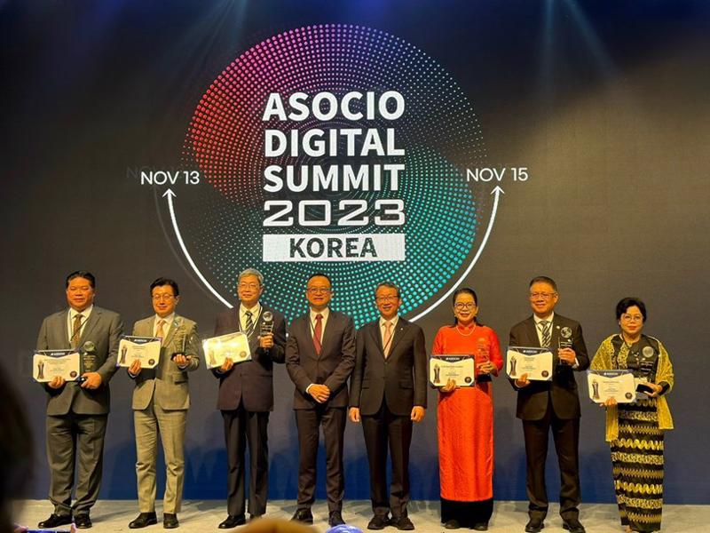 TP.HCM là đơn vị duy nhất trong cả nước được vinh dự nhận giải thưởng ASOCIO tại Hàn Quốc dành cho hạng mục Chính quyền số xuất sắc.