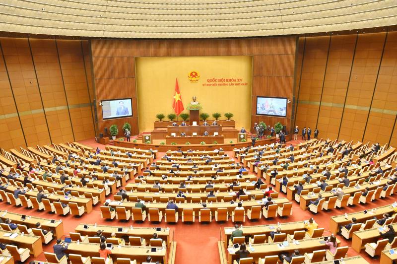 Năm 2023, lần đầu tiên trong lịch sử 78 năm hoạt động, Quốc hội Việt Nam đã tổ chức số lượng Kỳ họp nhiều nhất trong một năm với 5 kỳ họp - Ảnh: Quochoi.vn