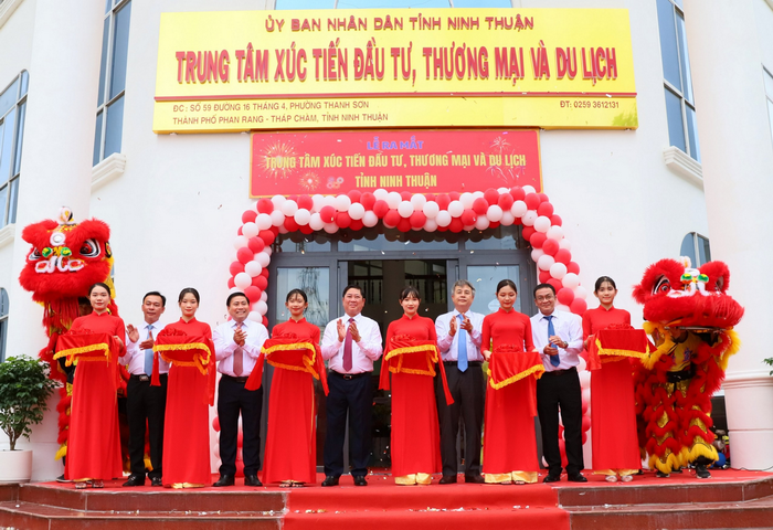 Lễ ra mắt Trung tâm Xúc tiến Đầu tư, Thương mại và Du lịch tỉnh Ninh Thuận