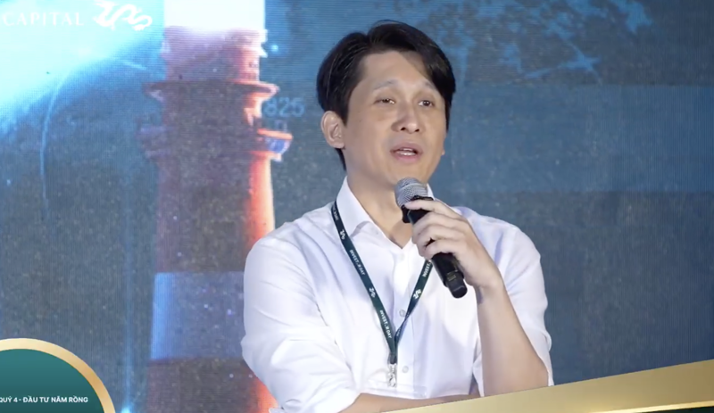 Ông Lê Anh Tuấn - Giám đốc Khối chứng khoán của Dragon Capital.