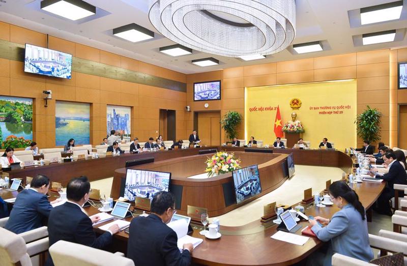 The 29th session of the NA Standing Committee opened in Hanoi on January 8. 