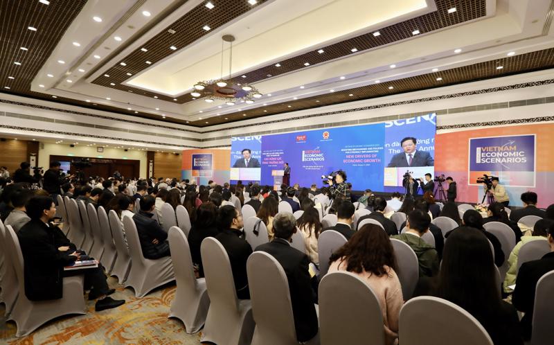 The Vietnam Economic Scenario Forum 2024. (Photo: Viet Dung)
