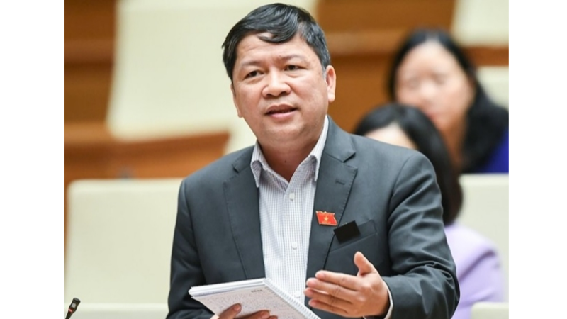 Đại biểu Tạ Văn Hạ, đại biểu Quốc hội tỉnh Quảng Nam - Ảnh: Quochoi.vn