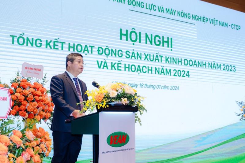 Ông Nguyễn Khắc Hải – Chủ tịch HĐQT VEAM phát biểu khai mạc Hội nghị.