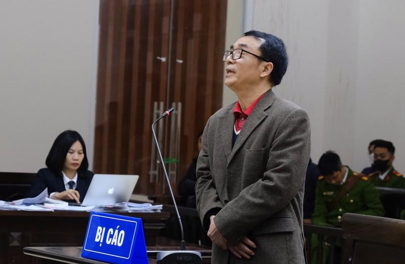 Ông Trần Hùng tại phiên tòa phúc thẩm.
