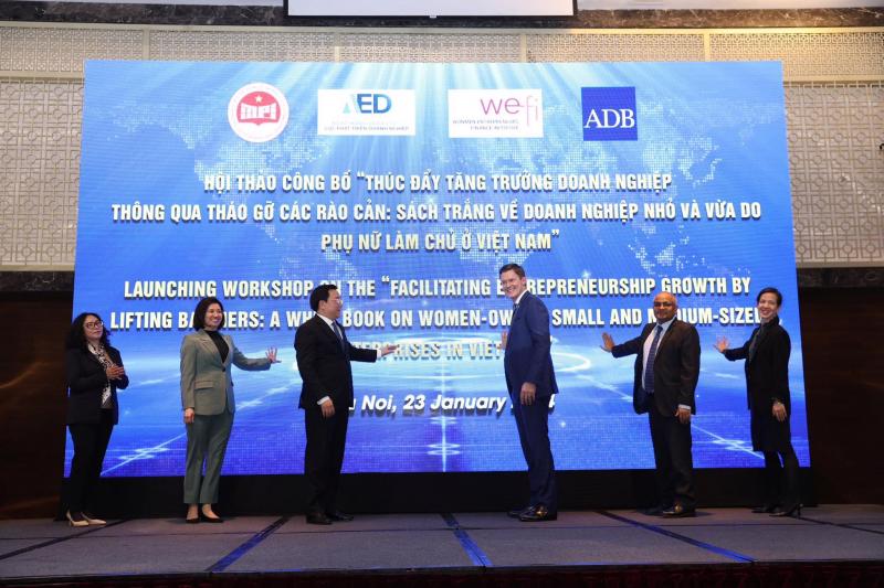The MPI and ADB study on women-owned SMEs in Vietnam was released on January 23.