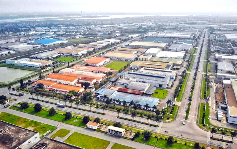 The Gia Lach Industrial Park in Ha Tinh province. 
