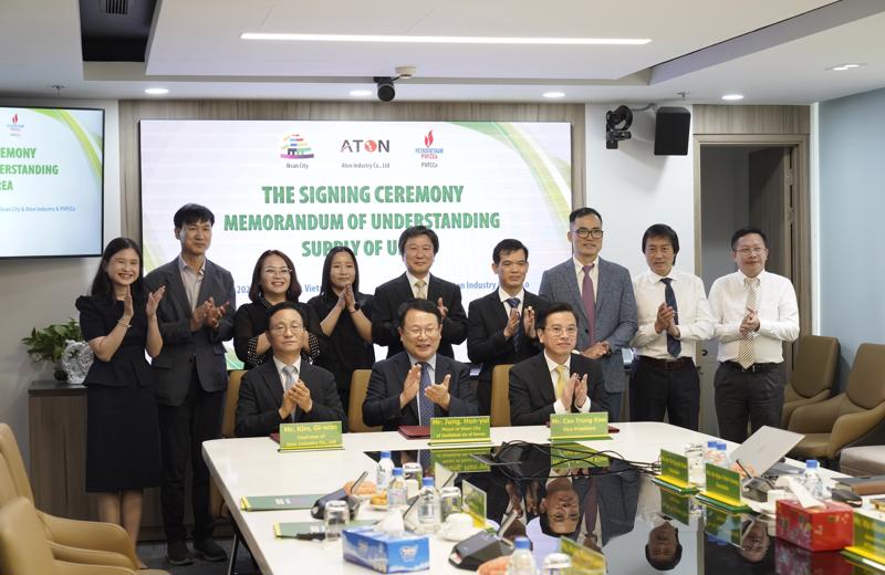 PVFCCo and its South Korean partners sign an MoU on the supply of urea.