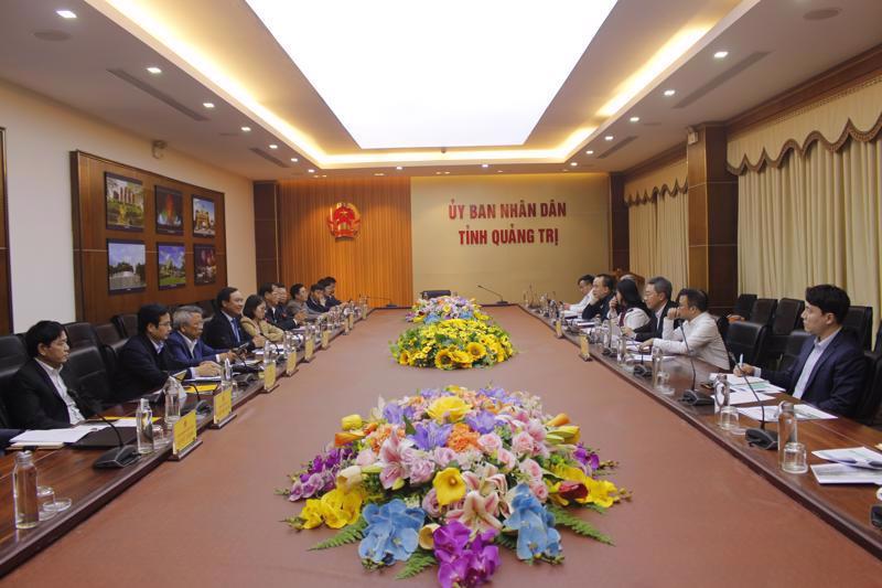 The meeting between provincial authorities and the consortium on January 24.