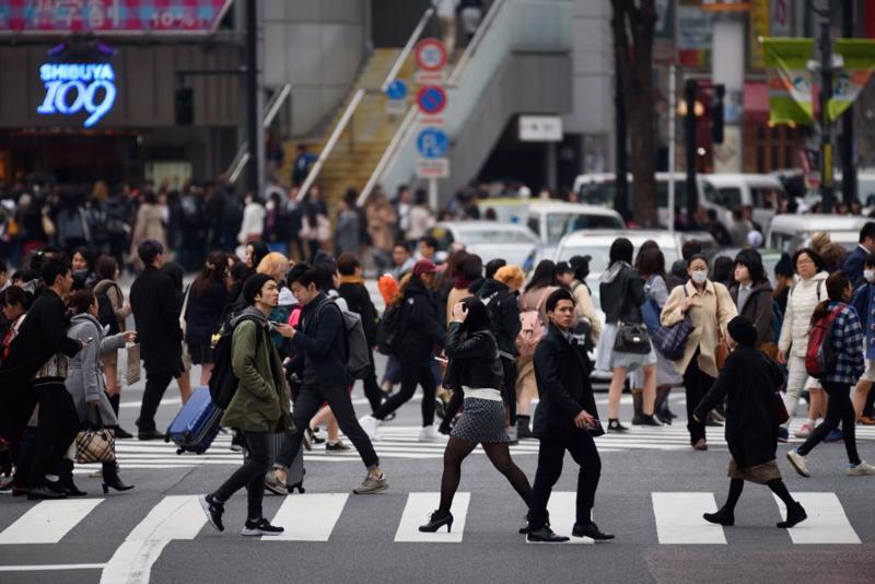 GDP quý 4/2023 của Nhật tăng trưởng -0,4% so với cùng kỳ năm trước, khiến nước này mất vị trí nền kinh tế lớn thứ ba thế giới vào tay Đức - Ảnh: Getty Images