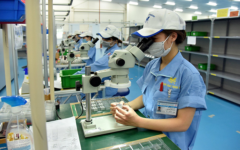Doanh nghiệp tại Bắc Giang đang cần số lượng lớn lao động 