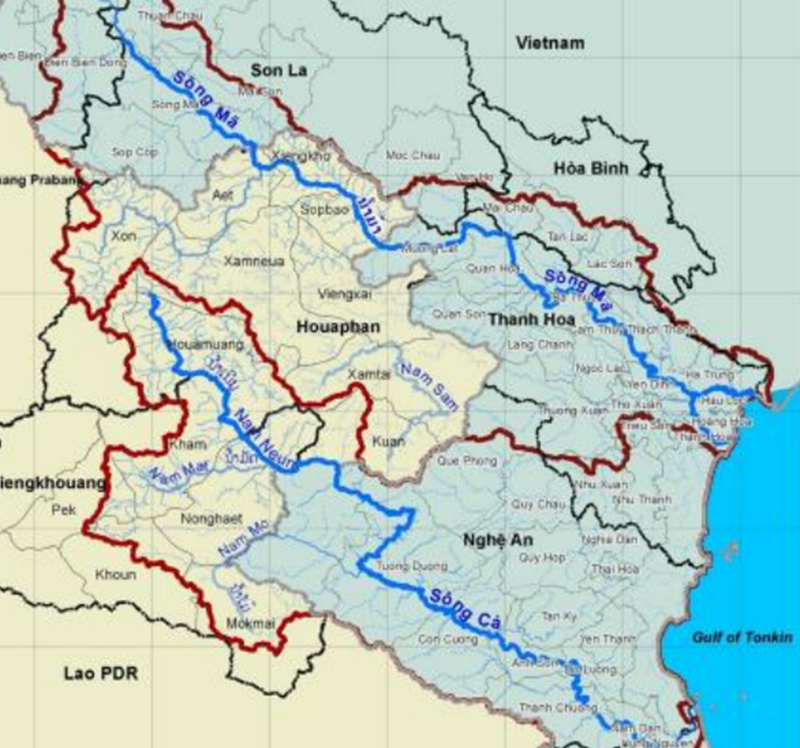 Sông Mã và sông Nuen - Cả  có chung những thách thức cần giải quyết.