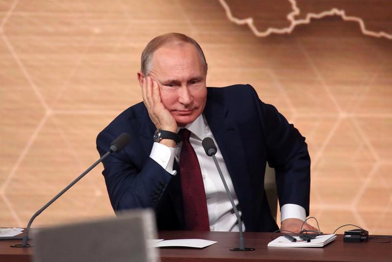 Tổng thống Nga Vladimir Putin - Ảnh: Bloomberg.