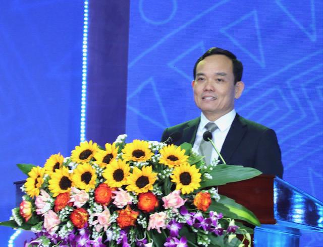 Phó Thủ tướng Chính phủ Trần Lưu Quang phát biểu tại Hội nghị Công bố Quy hoạch tỉnh Quảng Nam thời kỳ 2021 - 2030, tầm nhìn đến năm 2050 