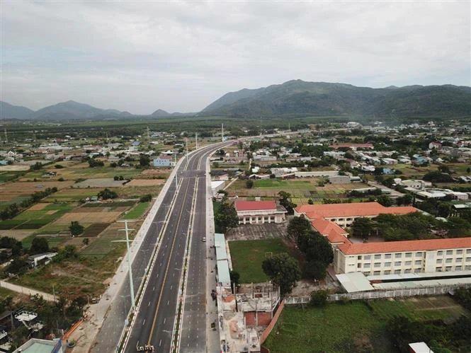 A section of the Bien Hoa - Vung Tau expressway. (Source: VNA)