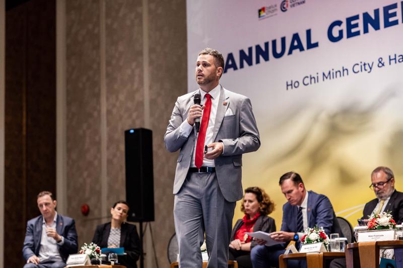 Mr. Dominik Meichle, new Chairman of the European Chamber of Commerce in Vietnam (Photo: EuroCham)