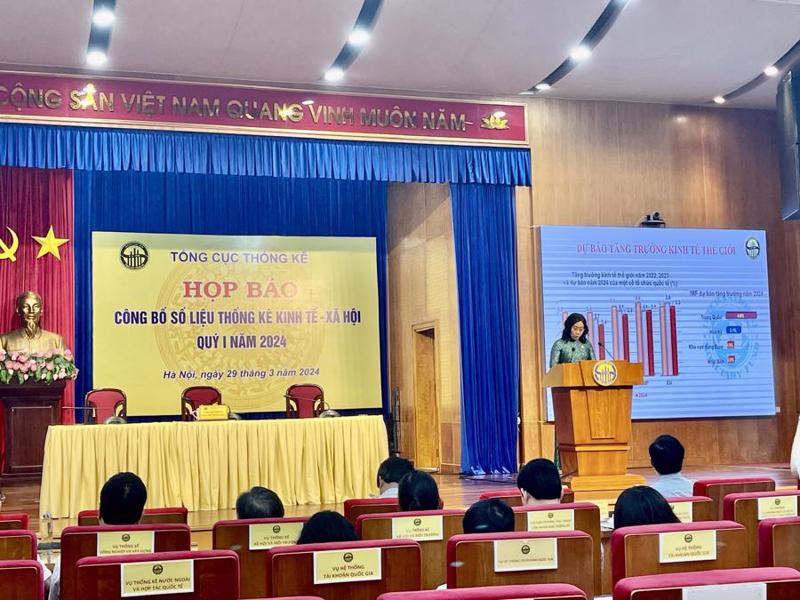 GSO's press conference on Vietnam's Q1 Statistics