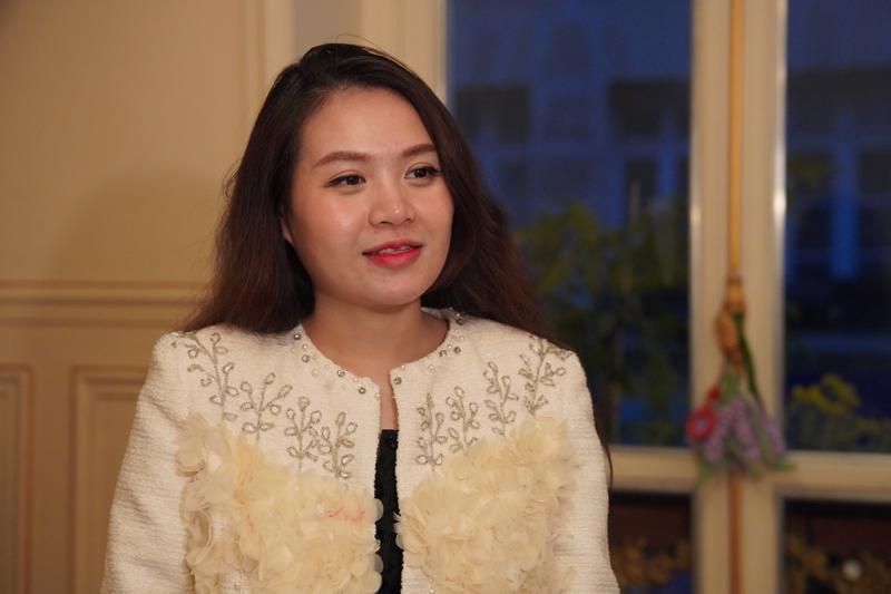 Bà Trần Tố Uyên, Giám đốc Marketing, Thành viên sáng lập của STEAM for Vietnam.