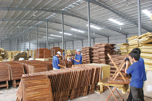 48% kim ngạch xuất khẩu đồ gỗ thuộc về khối doanh nghiệp FDI