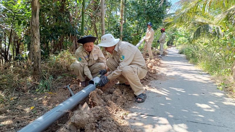 Tập trung đảm bảo đủ nguồn nước sinh hoạt phục vụ người dân tại Đồng bằng sông Cửu Long.