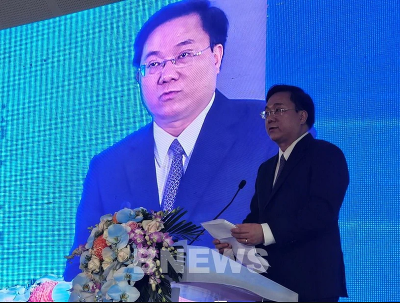 Vietnam's Deputy Minister of Planning and Investment Tran Duy Dong at the forum. (Photo source: VNA)