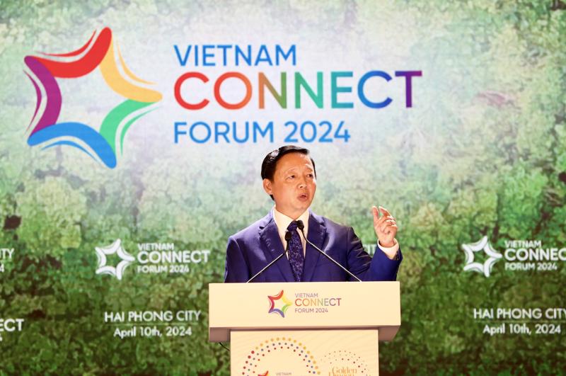  Phó Thủ tướng Chính phủ Trần Hồng Hà dự và phát biểu chỉ đạo tại chương trình. Ảnh: Việt Dũng.