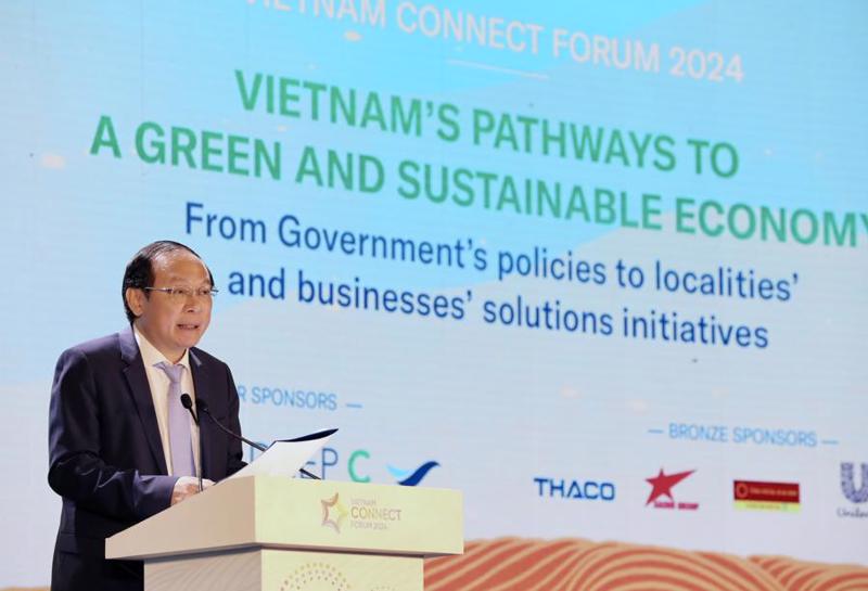 "This is not just about responsibility, but opportunity," says Le Cong Thanh, Deputy Minister of Natural Resources and Environment.