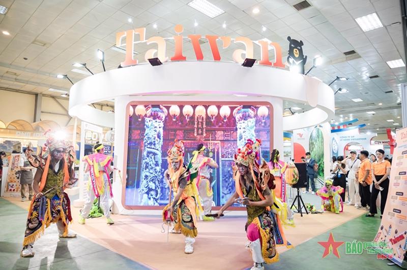 Năm nay Đài Loan tham gia hội chợ với gian hàng có diện tích lớn nhất từ trước đến nay. 