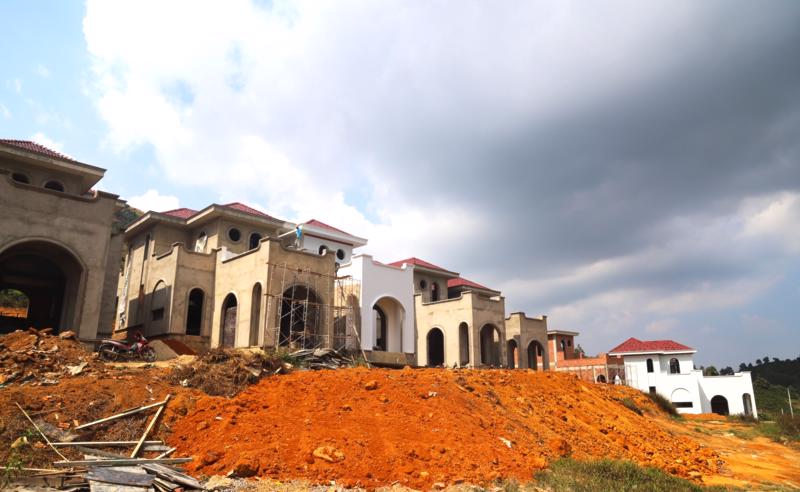 22 căn nhà được xây tại xã Lộc Thành, huyện Bảo Lâm, tỉnh Lâm Đồng.
