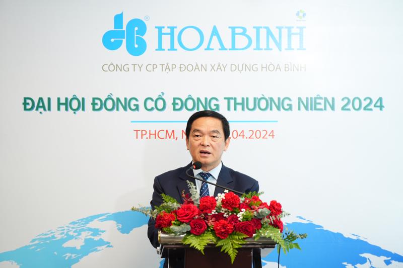 Ông Lê Viết Hải, Chủ tịch HBC, nhận trách nhiệm về kết quả kinh doanh yếu kém năm 2023.